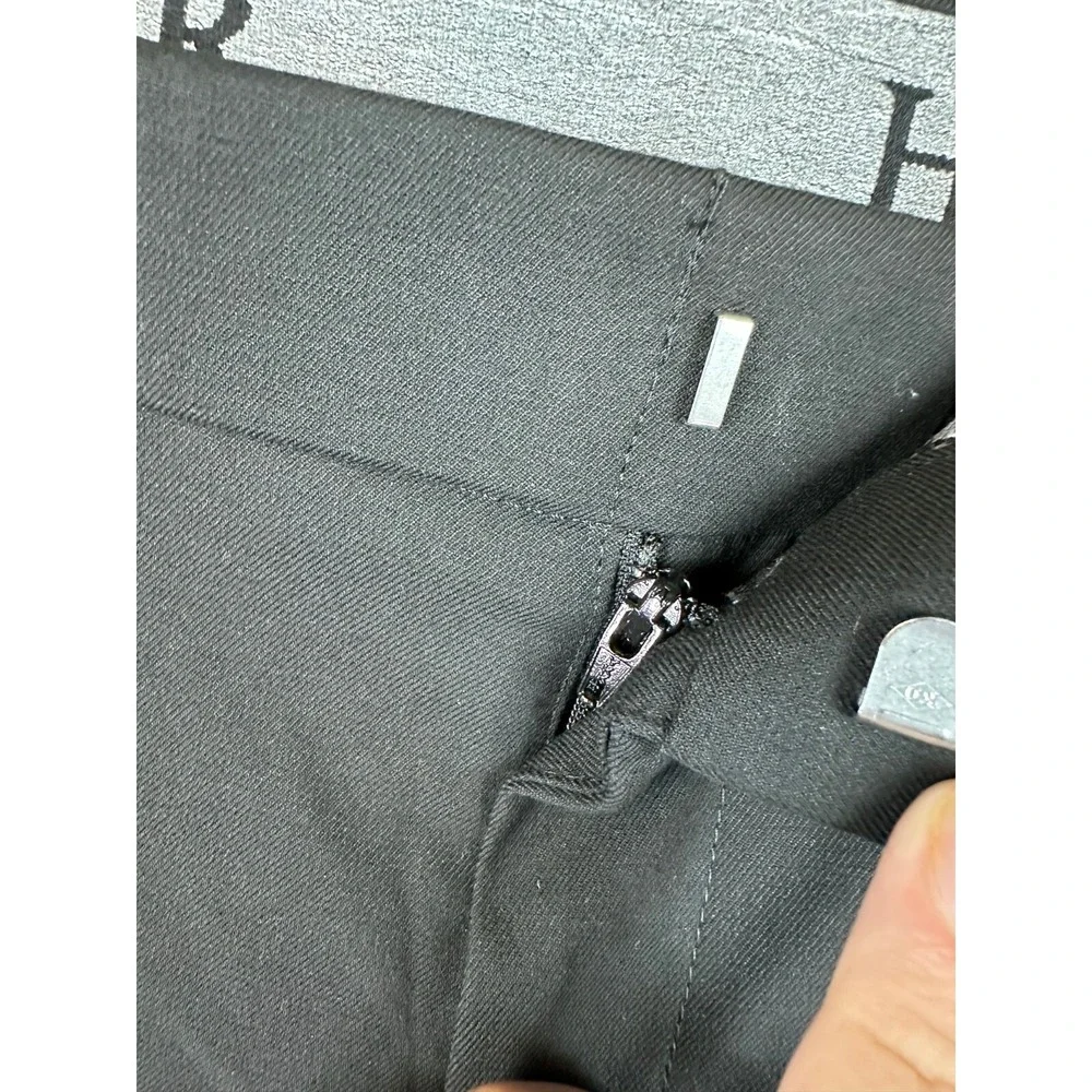 Haggar‎ Pants Men's 38X30 Black Superflex Waistband Ultimate Travel Pants New